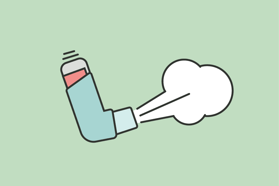 Asthma illustration